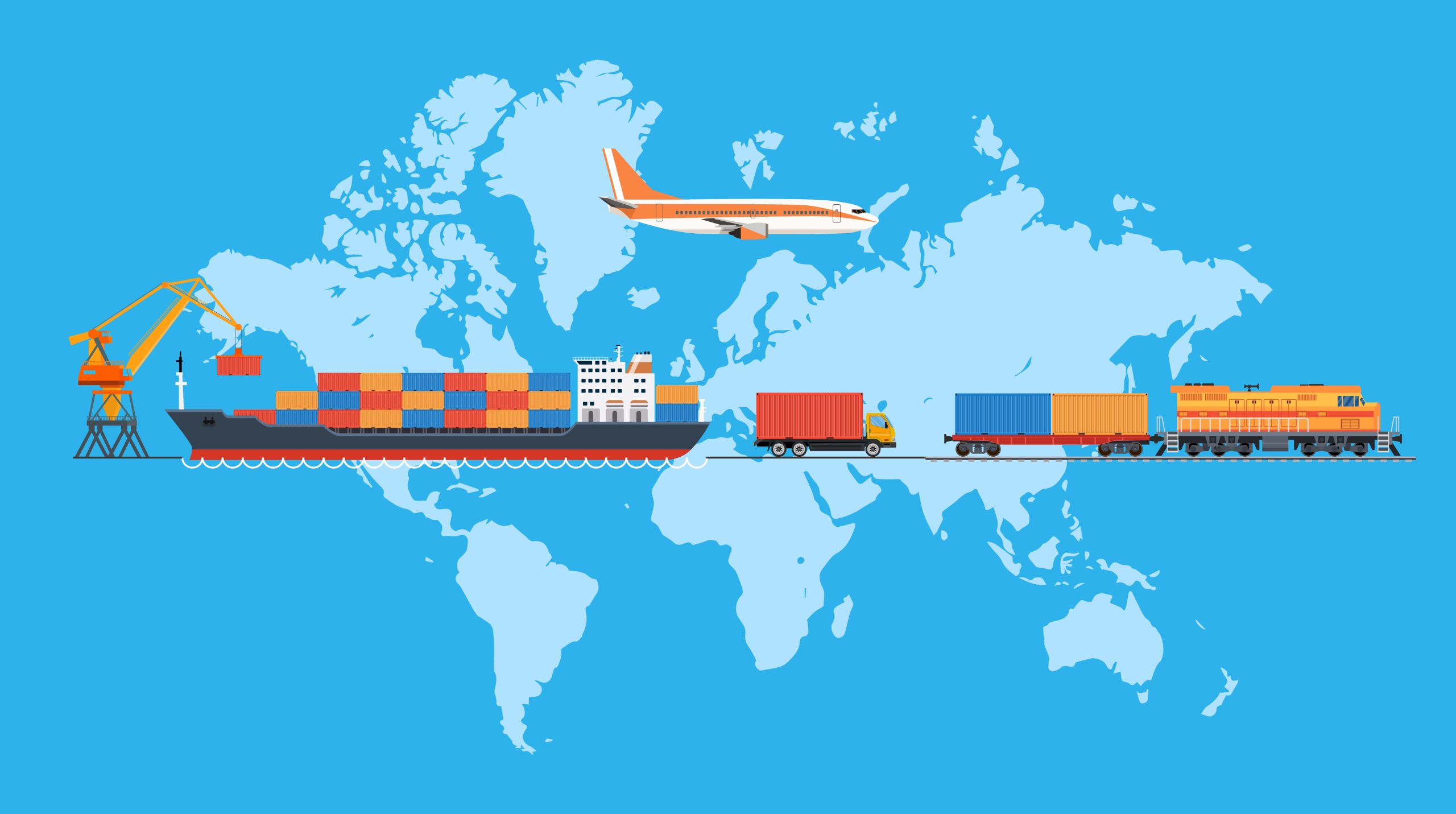 Cargo logistics transportation.